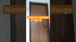 Winter Arc challenge Day 8/90 #winterarc #challenge #morningroutine #morningmotivation #winter