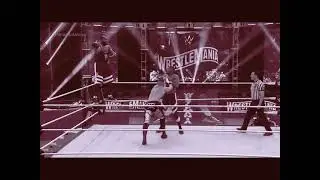 The Street Profits - Diving Double Axe Handle Armbreaker (With Taunt)