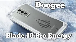 Распаковка Doogee Blade 10 Pro Energy, 6(+26)/256, 6150 mAh, Unisoc T7250, NFC, Android 15