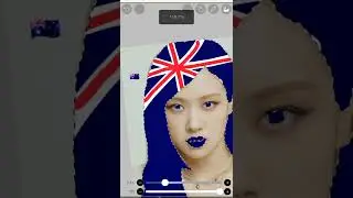 Blackpink Ros&eacute; Australia 🇦🇺 flag hair color(Requested)|#shorts #blackpink #ros&eacute; #Kpopelite
