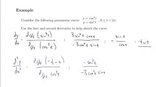 Calculus with Parametric Equations