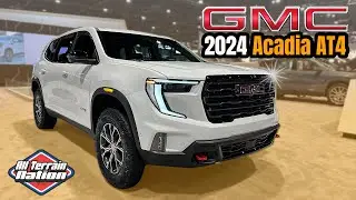2024 GMC ACADIA AT4 - Off Road skills with a 3rd row