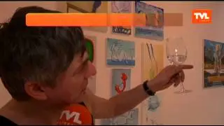 Kamagurka schildert voor TVL