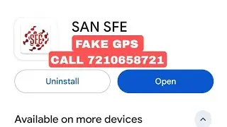 #san sfe fake #gps san sfe fake #location san sfe fake attendance sansfe location changer kaise kare