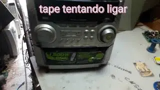 SOM TOSHIBA MS 6542CD, LIGA ACENDE PAINEL MAS NÃO TEM SOM