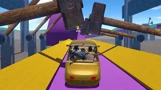 IMPOSSIBLE THEME PARK LEVEL! (Guts And Glory)
