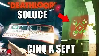 DEATHLOOP - SOLUCE : Cinq &agrave; Sept / Emplacement des PICTOGRAMME / Machine &agrave; cassette Plage de Fristad