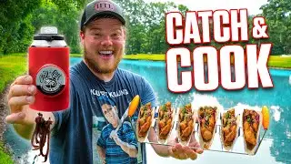 ТАКО С СОМОМ!!! Поймай и приготовь с помощью катушки Shark Tank Chill N Reel