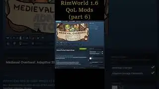 These RimWorld QoL Mods UPGRADE Your ENTIRE COLONY #rimworld #poppabooost