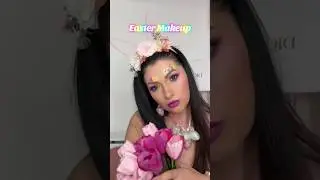 Easter Make-up! 🐰🐰🐰#makeup #makeuptutorial #eastermakeup #eastermakeuplook #makeuplook