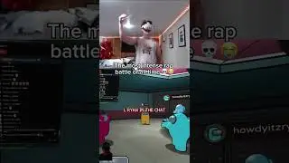 The Most Intense Among Us VR Rap Battle Ever #amongusvr #vr #funny #memes #gaming