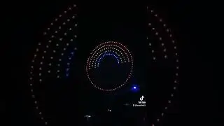 nebula drone show at Flipside 2023: demolition disco derby PatrickNotPat