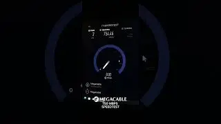 Megacable 750 Mbps | Speedtest Noviembre 2023