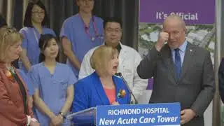 New Acute Care Tower Announced for Richmond Hospital