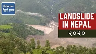 Landslide in Nepal Sunkoshi २०२० big