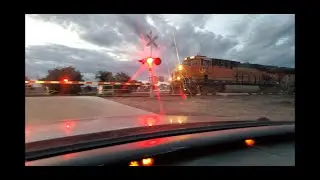 BNSF TRAIN 7637 HEADING TO ROSSWELL NM OUT OF PORTALES NM