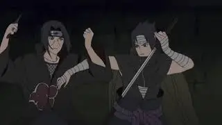 Itachi vs Sasuke battle | Throne scene
