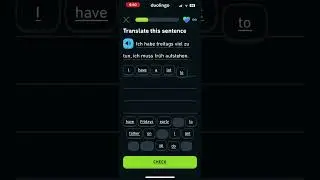 Let&rsquo;s learn German with Duolingo #reading #duolingo #german #germany section 3:traveller #shorts