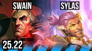SWAIN vs SYLAS (MID) | 1200+ games | EUW Master | 25.22