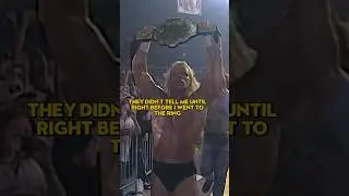 Lex Luger On Beating Hulk Hogan For The WCW Title