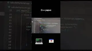 El factorial recursivo! #cpp #programming