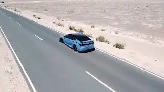 Toyota Camry TRD Cavalry Blue entering Death Valley 🔥#toyota #camry #trd #cavalryblue #cinematic