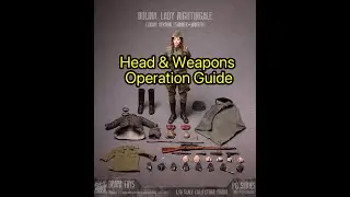 Head & Weapons Operation Guide 1/6 Collectible Figure Bolina-Lady Nightingale