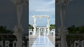 Eclipse Terrace- wedding location at Hard Rock Punta Cana