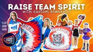 Custom Blanket Fundraiser for Sports Teams and Schools