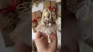 Christmas angels, Macrame Angel for christmas, xmas gift idea