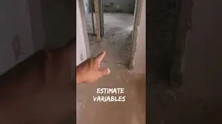 Estimate Variables #marblepolishing #concretepolishing #terrazzopolishing