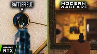 Modern Warfare RTX vs Battlefield 5 RTX (Ray Tracing Wars)