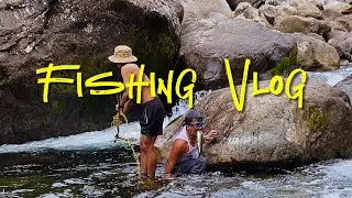 Fresh river fishing,cooking & eating with family 🎣