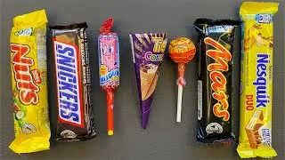 Some Lot's of candies and Chocolate | Lollipops Unpacking | ASMR | Satisfying video