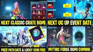 UC BONUS FREE 😍 Next UC UP EVENT DATE | NEXT CLASS CRATE | MYTHIC FORGE & PRIZE PATH DATE CONFIRMED 