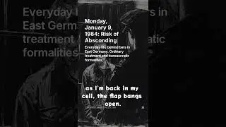 Risk of Absconding #books #booktok #diary #DDR #GDR #germany #history #prison #substack