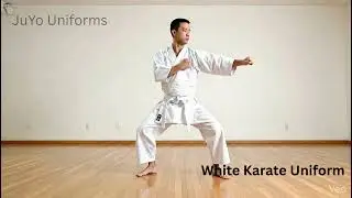 White Karate Uniform (Product Video)
