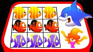 New Merge Fish : Deep Sea Warfare Battle, Fish Master Monster Battle Gameplay 