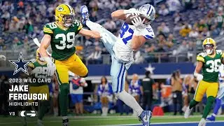 All 10 Jake Ferguson catches from 3-TD game | Super Wild Card Weekend | Dallas Cowboys 2023