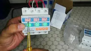 3 phase under and over voltage Protector relay.