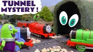 Toy Trains Tunnel Mystery With The Funlings