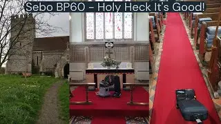 Cleaning a CHURCH with the Sebo Cordless Softcase BP60 (and others...) #ManchesterVacs #sebo