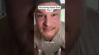 Becoming super dad day 1! So excited to meet my child! #superdad #prouddad