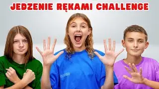 BEZ RĄK vs DWIE RĘCE 😂 Jedzenie rękami challenge | NOT Maria Polish