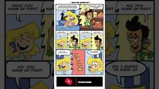 Loud House Comic - ''NO, YOU HAND UP'' - Lori and bobby 😍😍😍
