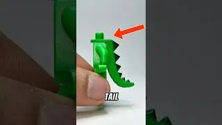 LEGO&rsquo;s First Tail Was On The Neck&hellip; #lego #legos #shorts