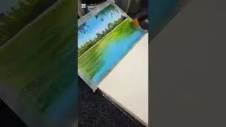 Nature's Reflection.. 💚💚 #shorts #foryou #youtubeshorts #artwork