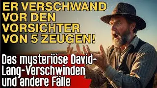 ER VERSCHWAND VOR 5 ZEUGEN! (Das David-Lang-Rätsel)