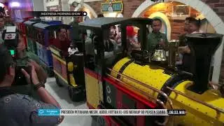 Presiden Jokowi Memanfaatkan Liburan Panjang Ke Mall Bersama Cucu
