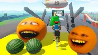 РАЗДРАЖАЮЩИЙ АПЕЛЬСИН ► Guts and Glory Annoying Orange (Happy Wheels в 3D)